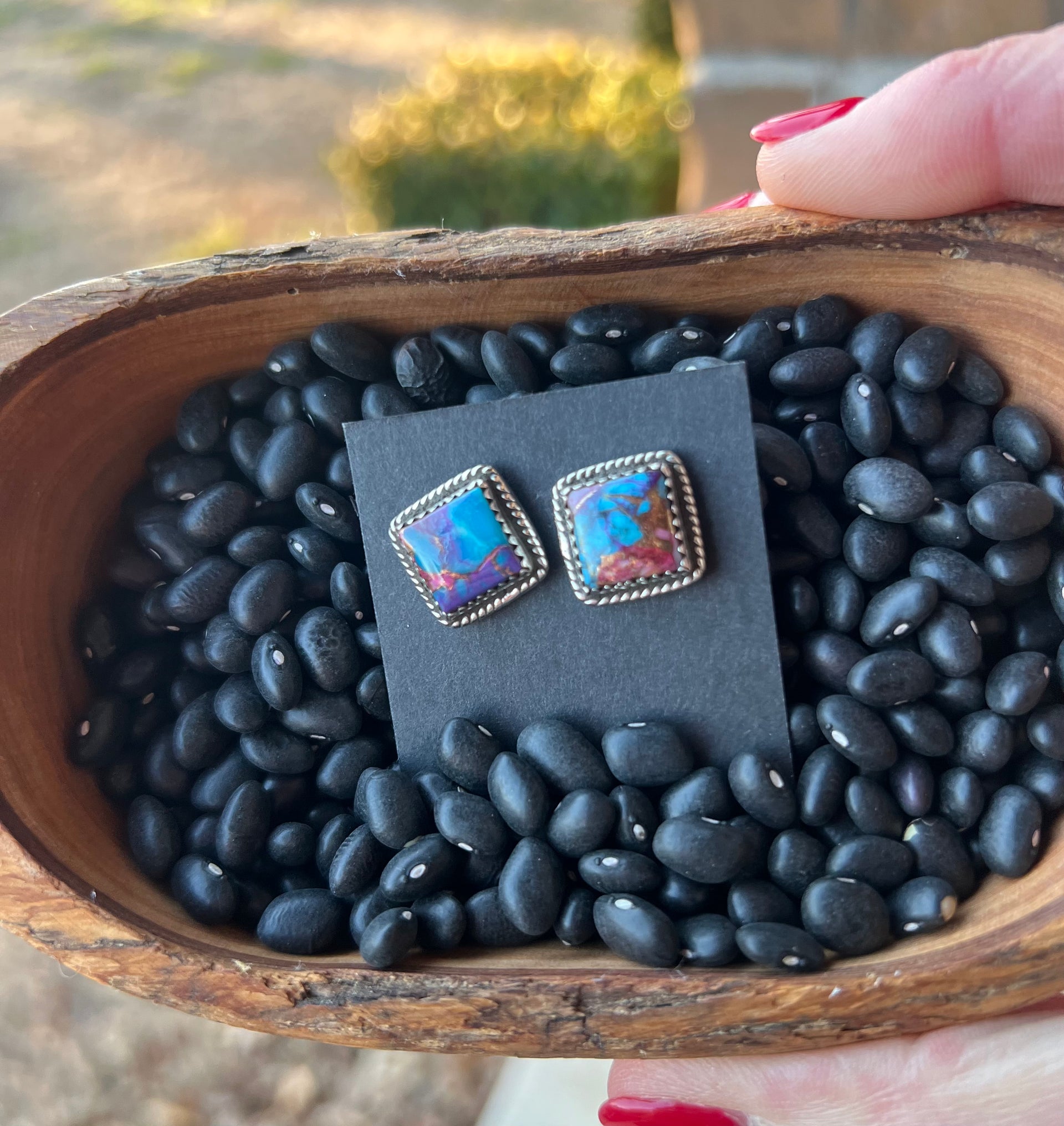 Square Studs  Mojave